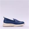 Wonders Flexfly Slip On Chunky Loafer - Navy Leather